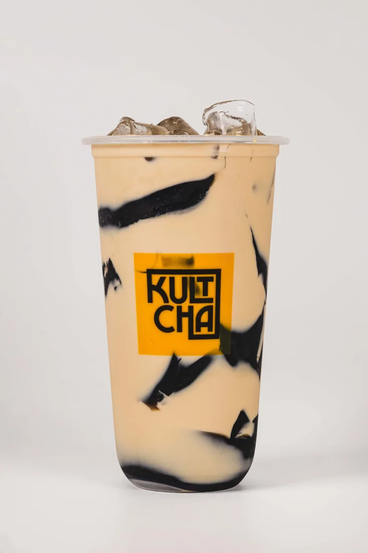 Earl Grey Herbal Jelly — bubble tea and Vietnamese coffee at Kultcha, Cairns Central
