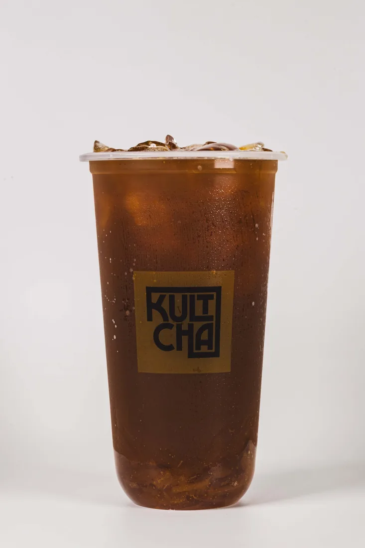 Lemon Black Tea with Lime Jam — bubble tea and Vietnamese coffee at Kultcha, Cairns Central