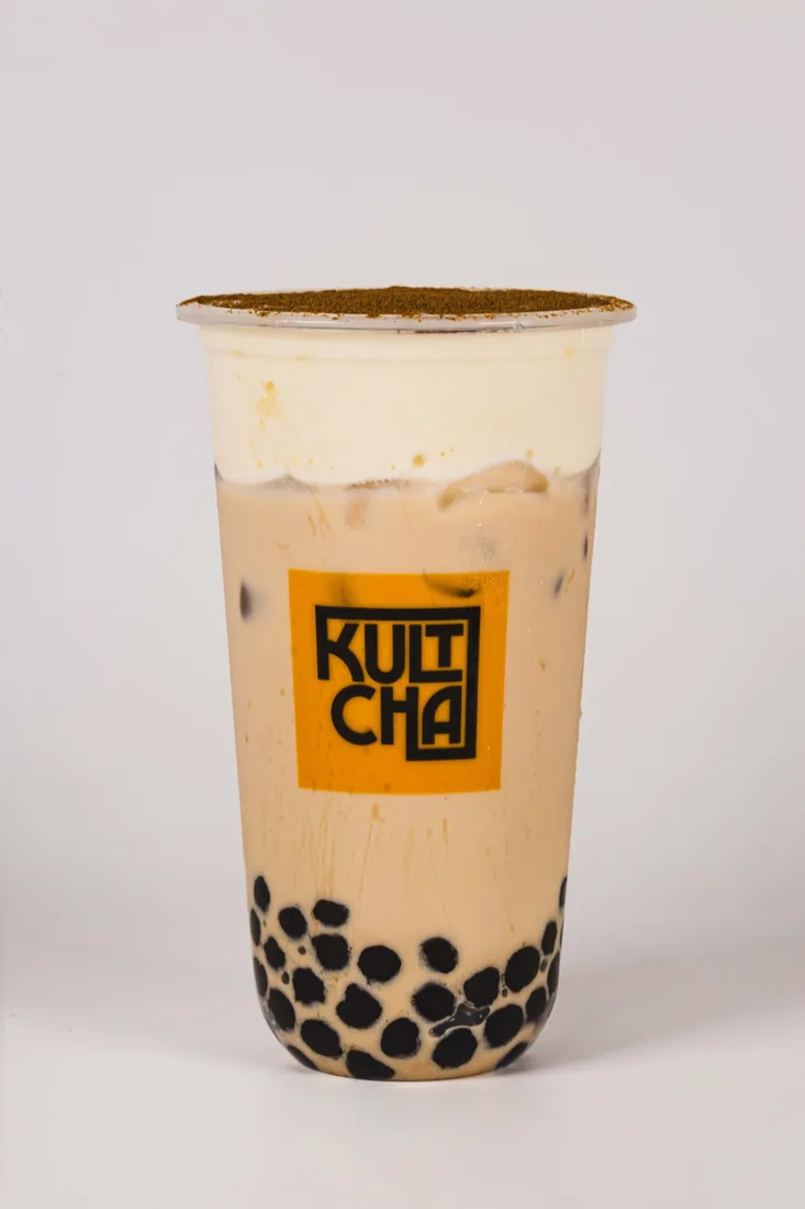 Luxe Spiced Chai — bubble tea and Vietnamese coffee at Kultcha, Cairns Central