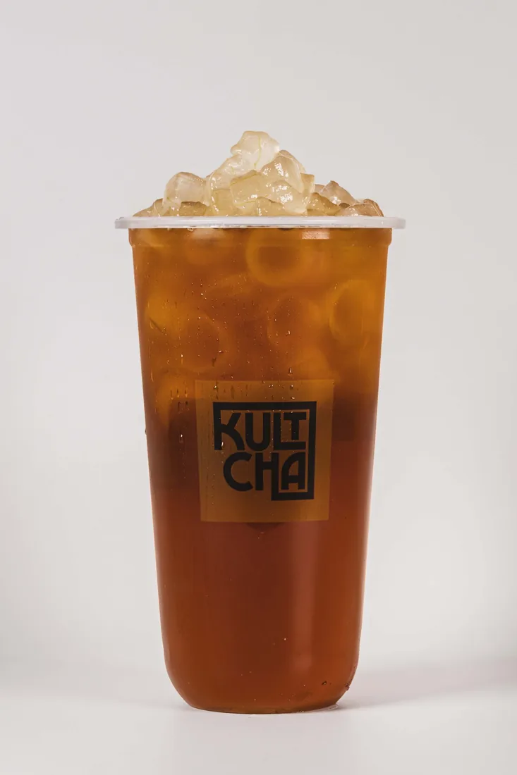Lychee Oolong Tea with Aloe Vera — bubble tea and Vietnamese coffee at Kultcha, Cairns Central