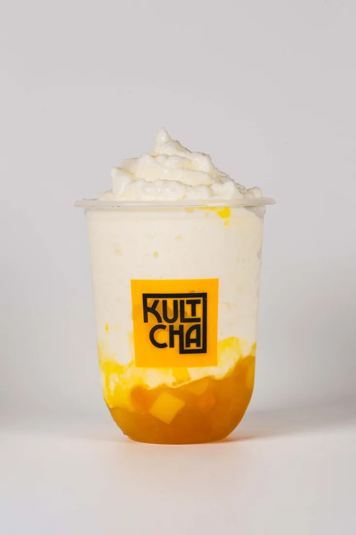 Mango Yoghurt — bubble tea and Vietnamese coffee at Kultcha, Cairns Central