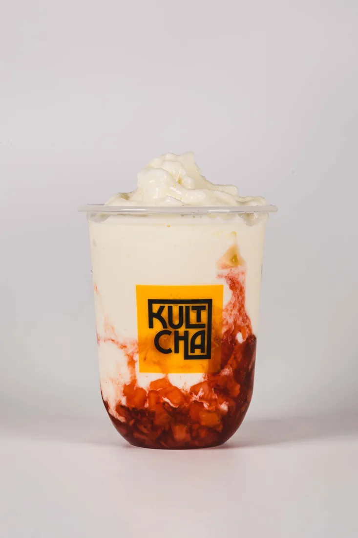 Strawberry Yoghurt — bubble tea and Vietnamese coffee at Kultcha, Cairns Central