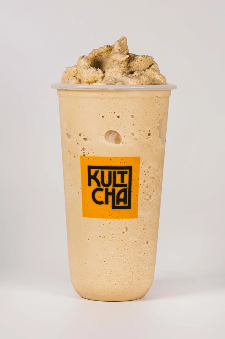 Vanilla Iced Coffee Frappe — bubble tea and Vietnamese coffee at Kultcha, Cairns Central