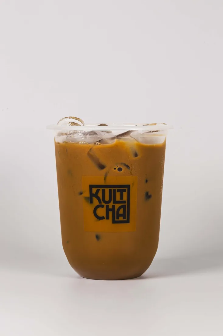 Vietnamese iced coffee slow-dripped through a phin filter at Kultcha Cairns